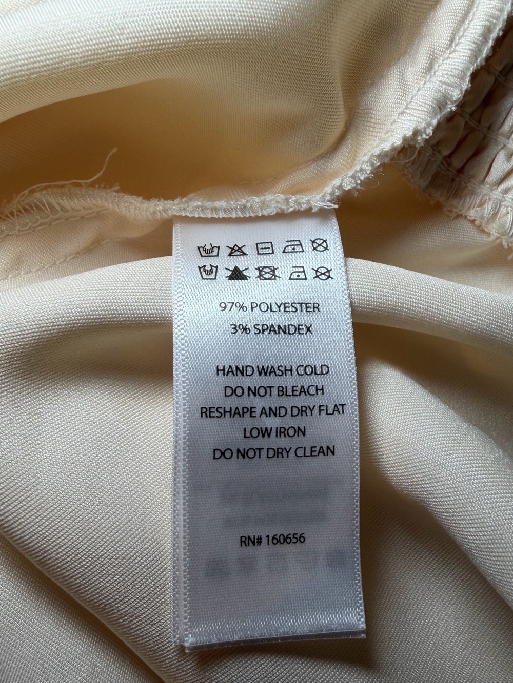 Sincerely Jules Soft Cream Satin Tank Top Women’s XL - Picture 4 of 10